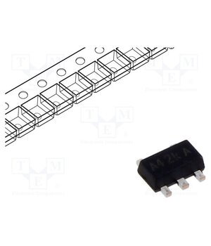 AL8861Y-13 IC: driver; buck; LED driver; SOT89-5; 1.5A; Ch: 1; 4.5÷40VDC; 95% 8KO00niAB4zGdz-kK2RLyckiLZtfCuBdjaiZ3BmR7pI