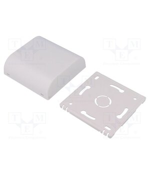 61.6061000 Enclosure: wall mounting; X: 80mm; Y: 80mm; Z: 25mm; ABS; white lKIEdBZHr2HsodYBcSXtocAdlMjGZPke548Y16Anq5A