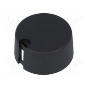 A1031649 Knob; with pointer; plastic; Øshaft: 6mm; Ø31x16mm; black; push-in Wt84JuWCRb9gNiSr7x6soF8Qvspj594xvTZfRfLIjBE