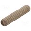 2907000 Assembly stud; wood (beech); Ø: 8mm; L: 40mm; 150pcs. ShMQ4C_1eQuf7-wgBZNLmtutRXcGpZqjIXmw7c3snco