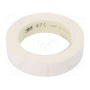 471-25-33/WH Tape: marking; white; L: 33m; W: 25mm; Thk: 0.13mm; 2.5N/cm; 130% _cBUqIki-4CyNnuVDGDBh89HY49F26roEdVALL5gH4k