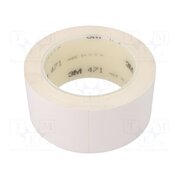 7000028853 Tape: marking; white; L: 33m; W: 50mm; Thk: 0.13mm; 2.5N/cm; 130% O0vY6OoJPe73KeTqctBkDM7Cro9iPS8ns5ComWkZNN4