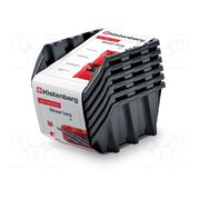 KBILS25-S411 Container: cuvette; black; long; 249x158x114mm; 6pcs; KBILS25 5YJV19oeRSuxc0hQmETaj9WiKZUcpAUoHiFaLScbuMk