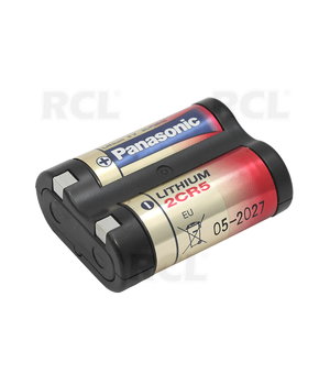 BATERIJA litija 2CR5, 6,0 V 1400 mAh Panasonic

 BL2CR5P.jpg