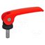 GN 927.4-63-M5-20-A-R Lever; clamping; Thread len: 20mm; Lever length: 63mm; Body: red eNuXqLOT3Betz9la8VkSqtvjtbCpmuTX2yMNWAAAjV8
