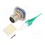 D38999/24FA35SN Connector: military; socket; female; PIN: 6; straight; crimped; 5A v3b5YGYr_zEBla4GTnpU7suYqYi5RG6CoyI4qZVxaO0