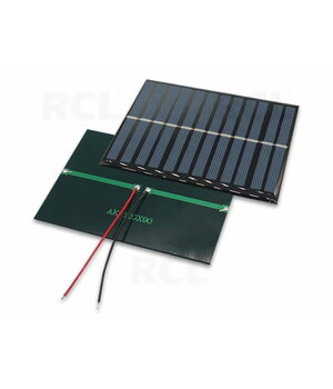 Saules paneļi 120x90mm, 6V 220mA

 BSE007.jpg