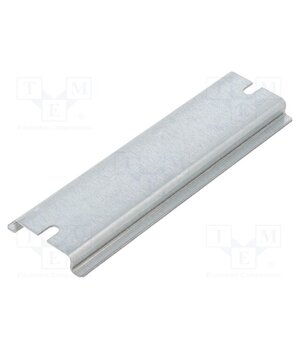 CHM-3 DIN rail; steel; zinc; L: 110mm; W: 35mm; TS35 uJ0FkB94HudxjAIEXcwC5HVDxrKfidt5IrVA_UP7vN0