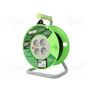 M02047 Extension lead; 3x1mm2; reel; Sockets: 4; PVC; black; 20m zHEvXKHO--64jW1-E2uMx9eJsJAaXWLdKZleRJmAbMI