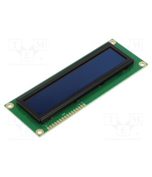 REC001602HYPP5N00100 Display: OLED; alphanumeric; 16x2; Dim: 122x44x10mm; yellow; PIN: 16 nfy0bCBfOaPEz1glEotsi9HvFWyGDOVaLd6M-uP1Np4