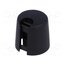 A1016649 Knob; with pointer; plastic; Øshaft: 6mm; Ø16x16mm; black; push-in kpJuzYdeflaVLBpXw5NWXSKZRYwL-hVeHUNzYbh4Bwg