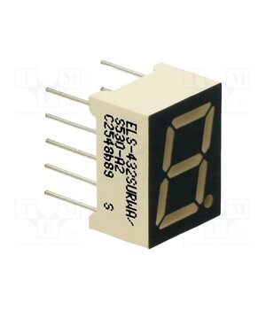 S432SURWA/S530-A2 Display: LED; 7-segment; 10mm; No.char: 1; red; 2.8mcd; anode; 2.4V oh-NSbeitcGbxlXspzULlJtd_7u6PyKykMM6HOWS0ys