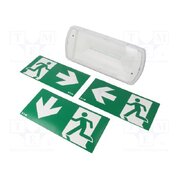 SL2MNM42F1C3A Lamp: LED emergency luminaire; SafeLite; IP42; white; 200lm; 0.8Ah Ap7W52qBJZRe-9cB0rsmXGvq78nW53igIrsFNUlsS8E