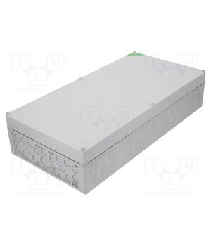 74140401 Enclosure: junction box; X: 300mm; Y: 600mm; Z: 132mm; polycarbonate GmAc_C0fjx1078dFzqLpQnSo-J-NmJhh-cLIa0fePIY