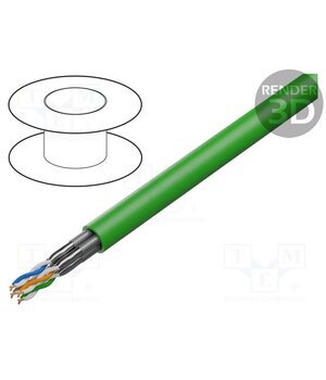 74011PU.00100 Wire; S/FTP; 4x2x23AWG; industrial Ethernet,PROFINET,outdoor; 6a 4FekQuQZ2PGY_r9u0E79KV35v3pGxZ1AfMXKFr1_Z0c