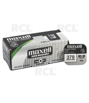 BATERIJA AG0, 379, SR521SW, 5,8 x 2,2 mm, 1,5 V, sudraba oksīds

 BGD379.jpg