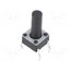 TL1105HF160Q Microswitch TACT; SPST-NO; Pos: 2; 0.05A/12VDC; THT; 1.57N; 6x6x4mm UGmQYeTr1LaTqkkMKE7rpllrLzysJx07bCcNV4aPfyQ