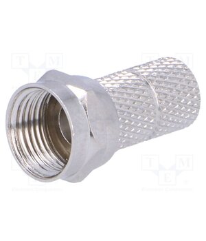 H3005C COPPER L=20MM Connector: F; plug; male; twist-on; for cable; straight; RG6 z8u0_jy_UtXi6JoAG1eXpT79xMRqBym-gcZZwuydhfU