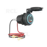 Lādētājs 1xUSB 1xUSB-C ātrai uzlādēšanai automašīnā

 AIMUSB101.jpg