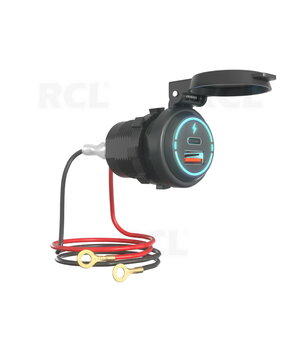 Lādētājs 1xUSB 1xUSB-C ātrai uzlādēšanai automašīnā

 AIMUSB101.jpg