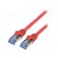 CQ5094S Patch cord; RJ45 plug,both sides; S/FTP; 6a; stranded; Cu; 10m pRO-QFA-We3t0UaszdsLOXai08IOMmGz5nxwv99jHIU