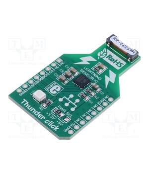 THUNDER CLICK Click board; prototype board; Comp: AS3935,MA5532; 3.3VDC,5VDC iVFCJIT4l9FqCjtAPMKr2ucMMAg6aCfnY8vNyPpZEOI