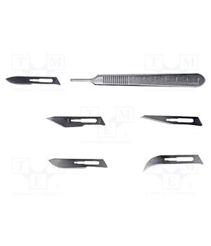 2-102 Scalpel holder; Kit: 5x blade 54OuNntPawqyhX5cvAbaTtsJyfPA_3wXjNq6292c5Co
