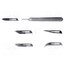 2-102 Scalpel holder; Kit: 5x blade 54OuNntPawqyhX5cvAbaTtsJyfPA_3wXjNq6292c5Co