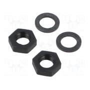 E10020 Nut M8; Thread: M8x1; PBT; 2pcs. ab4ZrsCqhcLm8nGJem4FFuq154jcDAz2cFtW1WroBoI