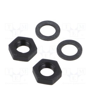 E10020 Nut M8; Thread: M8x1; PBT; 2pcs. ab4ZrsCqhcLm8nGJem4FFuq154jcDAz2cFtW1WroBoI