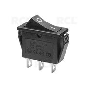 ROCKER SWITCH 15A/250VAC 20A/125VAC, 1 kontaktu pāris, melns, ON-OFF

 CPR442.jpg