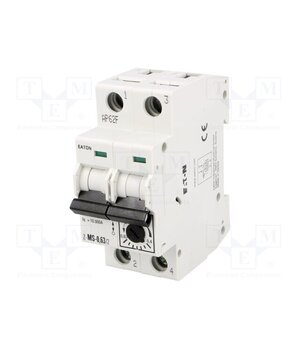 Z-MS-0,63/2 Motor breaker; 0.12kW; 220÷440VAC; for DIN rail mounting; IP20 5Q9x4DI3J8SbRTIhrYCzinFxHPTwh373X32rDyuZPTQ