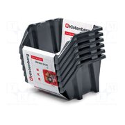 KBISS22-S411 Container: cuvette; black; short; 214x198x133mm; 6pcs; KBISS22 67d2qEpIxI-GCvQXWEuKqc7dEonDfoxc1U8zGSRaPi8