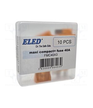 FMC40A3 Fuse: fuse; 40A; 32VDC; automotive; 16.2mm; MAXI; 16.2x6.5x18.5mm K94UcJkTxX63S-LFdzE7H08Ad--B9AIiKKVTf6bx-RQ