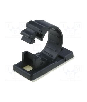 10J-S Screw down self-adhesive holder; 14mm; polyamide; black; UL94V-2 TZS7lAllcIGQ2lWszji03-0YJqLrQUtQJRGMNInNU1o