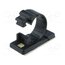 10J-S Screw down self-adhesive holder; 14mm; polyamide; black; UL94V-2 TZS7lAllcIGQ2lWszji03-0YJqLrQUtQJRGMNInNU1o