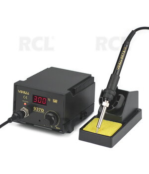 Lodēšanas stacija 937D+ 75 W 200–480 °C, ESD, LED

 ILITK937D.jpg