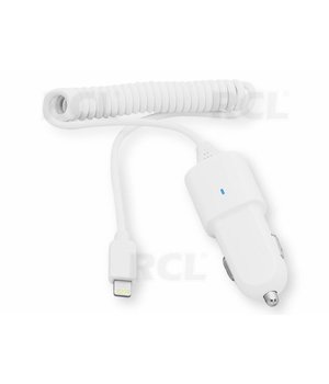 AUTO LĀDĒTĀJS iPhone/iPad, 5V 2.1A 12-24V, iPhone 5, 5c, 5s, 6, 6 Plus, 6S, 6S Plus, SE iPad Air, Air2, mini, mini2, mini3, mini4, Pro

 AIMAIPOD3.jpg