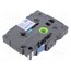 TZE-233 Tape; 12mm; 8m; white; Character colour: blue; laminated,glued 7_OmR9pD28wUSwwZiS64plfPbylbXS9HOYmd4dOZOn0