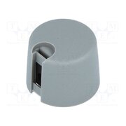 A1020048 Knob; with pointer; plastic; Øshaft: 4mm; Ø20x16mm; grey; A10 syY9uQDBxiLjKUXySKn3P2Xe8SHNlXypEcMfV4MLwPw