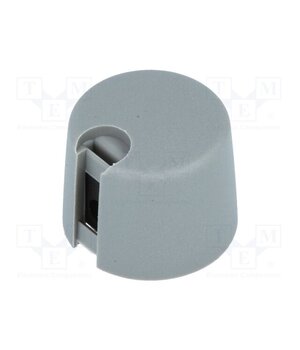 A1020048 Knob; with pointer; plastic; Øshaft: 4mm; Ø20x16mm; grey; A10 syY9uQDBxiLjKUXySKn3P2Xe8SHNlXypEcMfV4MLwPw