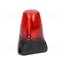 LEDA100-05-02 Signaller: lighting-sound; 85÷280VDC; 85÷280VAC; LED x8; red; IP65 ydvxuHb0m-ao17OGV4dd5CJqWdIaEB4qrf9qvxHRt1g