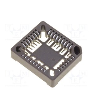 PLCC-32-AT-SMT Socket: integrated circuits; PLCC32; SMT; phosphor bronze; 1A W_lQgN58HHJQKJlDkqPWAvREQy95Dglq0sLCY83wuYk