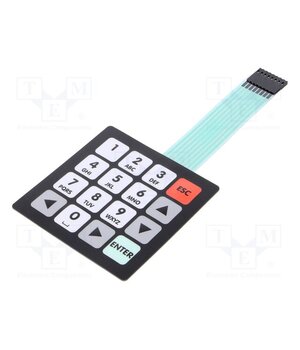 06-0141 Keypad: membrane; No.of butt: 16; W: 80mm; Pitch: 2.54mm; L: 80mm PqP3IR07UB4-GDF61YfueGL_6z_Lj_KpH7NS3WHC__U