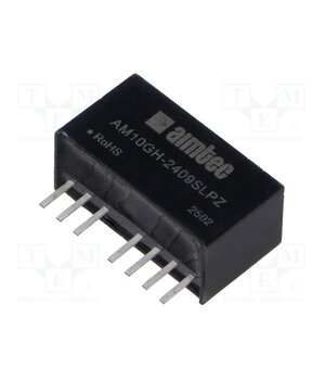 AM10GH-2409LPZ Converter: DC/DC; 10W; Uin: 9÷36VDC; Uout: 9VDC; Iin: 474mA; SIP8; THT 8Puo0uQKC4Pl3x4PczCvNSEw06jBVup_Ai8DSdB-O7E