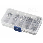 Fiksējošo gredzenu komplekts, tips E M1,5–M10, nerūsējošais tērauds 304, 200 gab.

 ITR079+0.jpg