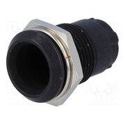 SMD1 149 LED holder; 10mm; metal; concave; with plastic plug; black 9F-PhCP_vh9ncRCVSXO7RwzuthgO5x5_c874Pye9O9s