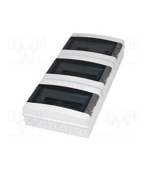 1958-01 Enclosure: for modular components; IP65; light grey; ABS; 400V qd7C9wHtbUpAOig145bS5PBrVqD1dK0t4UYhxSqBHmU