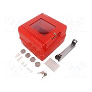 13171 Enclosure: emergency; X: 100mm; Y: 100mm; Z: 50mm; wall mount; IP65 GgxmtIYyEDeddVMvQsiYGGs1fpFqAZHxObD87Iqfjeg