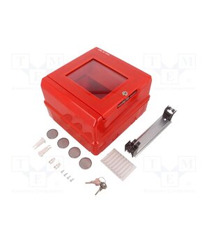 13171 Enclosure: emergency; X: 100mm; Y: 100mm; Z: 50mm; wall mount; IP65 GgxmtIYyEDeddVMvQsiYGGs1fpFqAZHxObD87Iqfjeg